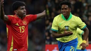 Tuesday's friendly was billed as Spain vs Brazil, a battle of international heavyweights gearing up for a big summer with a massive tune-up at Santiago Bernabeu. In reality, though, it really ended up being Lamine Yamal vs Endrick, a battle between two teenagers that look set to define this sport for the decade to come.