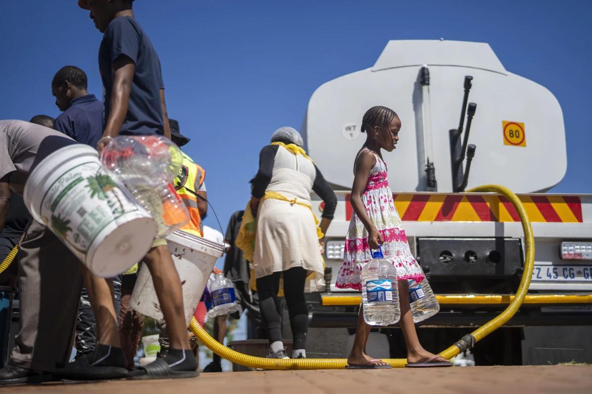 Taps run dry across South Africa’s largest city in an unprecedented water crisis