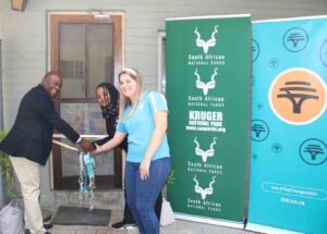 The donation, which includes new classrooms and a storeroom, was officially accepted by SANParks CEO Hapiloe Sello on Friday.